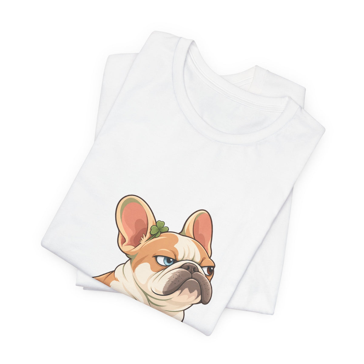🐾 T-shirt Bouledogue Français — Yeux Vairons Uniques