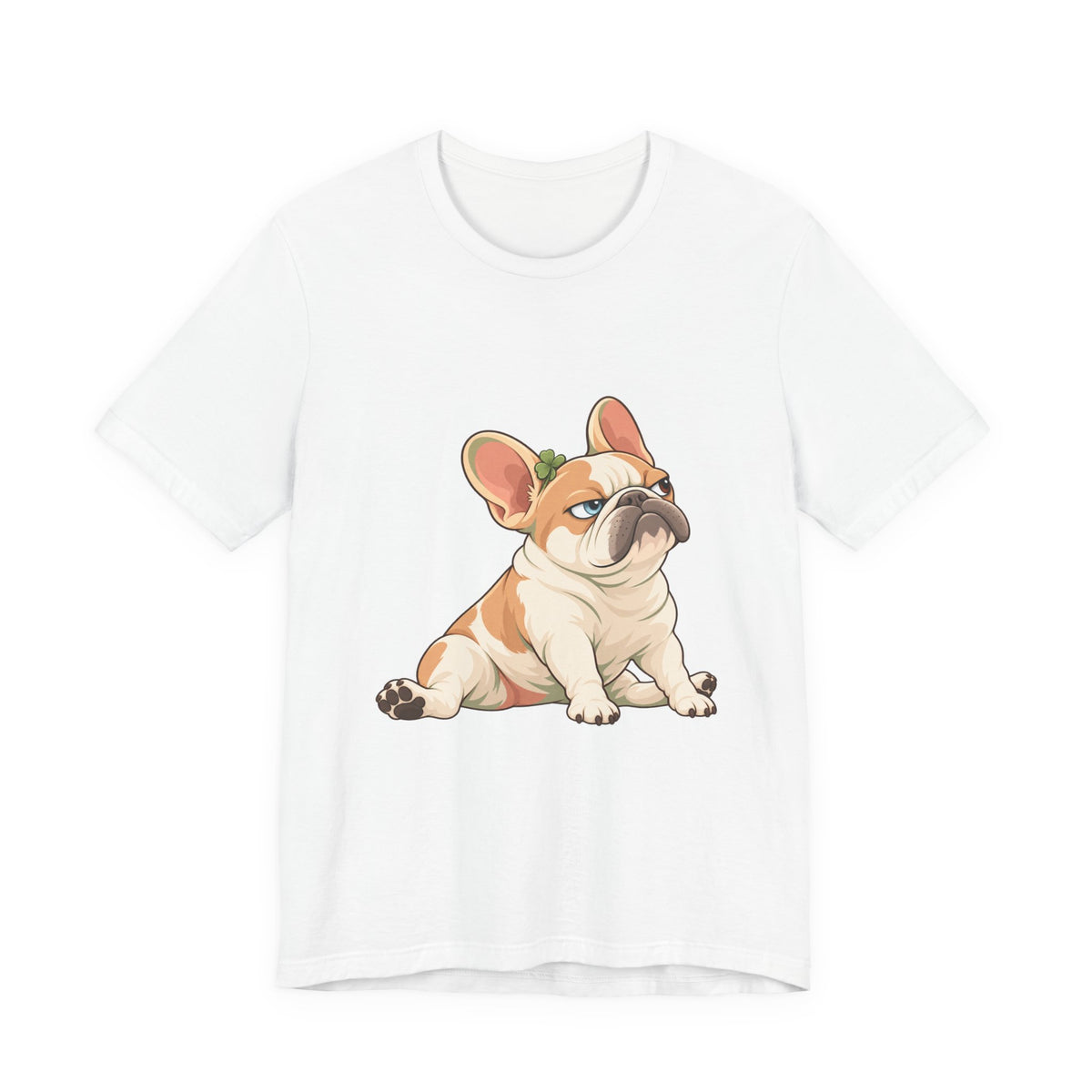 🐾 T-shirt Bouledogue Français — Yeux Vairons Uniques