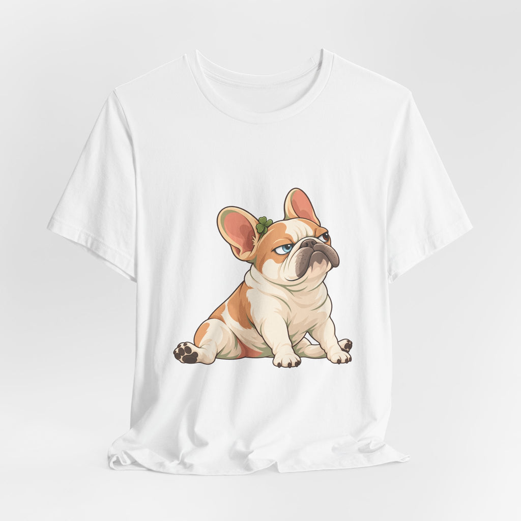 🐾 T-shirt Bouledogue Français — Yeux Vairons Uniques