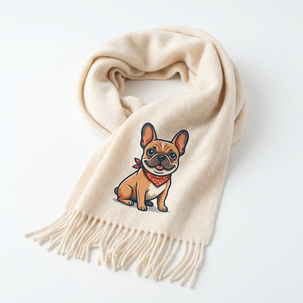 Écharpe Bouledogue Français