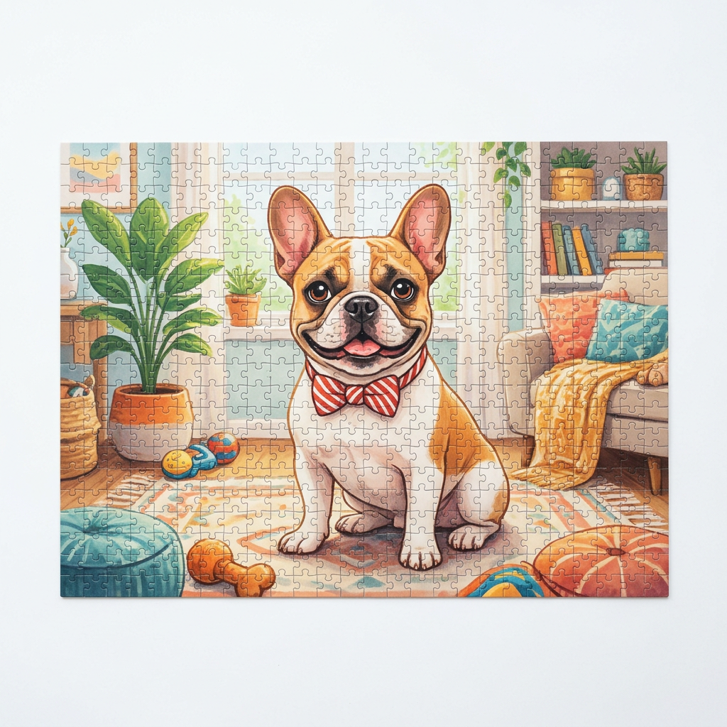 Puzzle Bouledogue Français